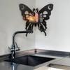 Schmetterling Schweberegal Ecke Kristall Vitrineregal Für Wand Kleines Aufbewahrungsregal Für Wohnzimmer Schlafzimmer Holz Schweberegal