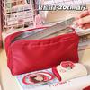 Large Capacity Korean Style Pencil Case For Girls School Stationery Storage Pouch