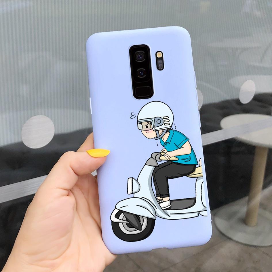 For Samsung Galaxy S9 Case G960F/DS Phone Cover Luxury Cartoon Soft Slim Funda For Samsung S9 Plus G965F S9+ Coque S9Plus Bumper