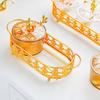 Multi-Functional Snack and Candy Plate with Spoon, Perfect for Living Room Coffee Tables - Ideal for Fruit, Dried Fruit, and Tea Snacks.