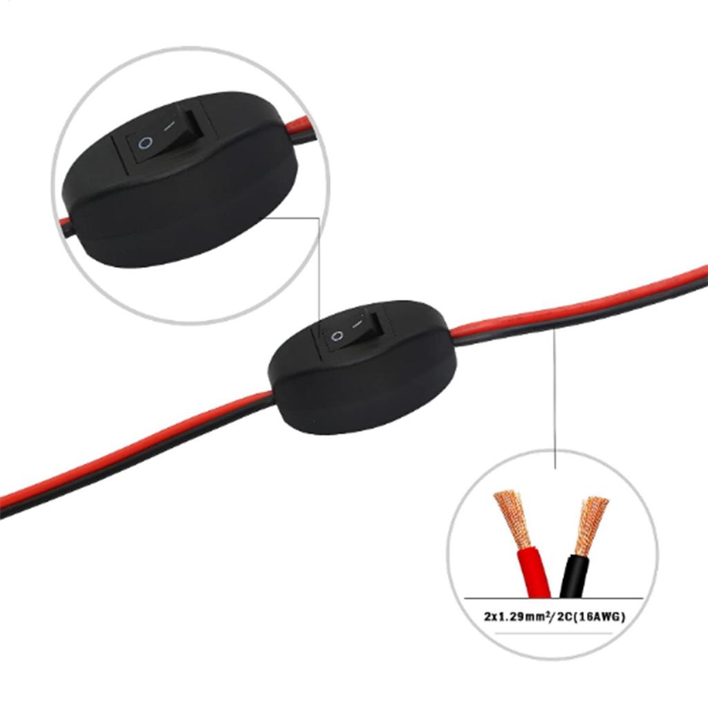 SAE Battery Connector Battery Charger Cable With Button Quick Connector SAE Adapter For Car Lawn Mower ATV RV Motorcycle Tractor