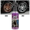 Automobile Rust Removal Spray Powerful Hub Exhaust Pipe Metal Cleaner Multi-purpose Rust Remover Effectively Removes Rust