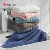 Jieliya Soft Absorbent Face and Bath Towel - Thickened, Enlarged, Plain Color for Home Use