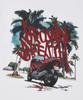 BROWNBREATH Tag Palm Circuit Tee - White