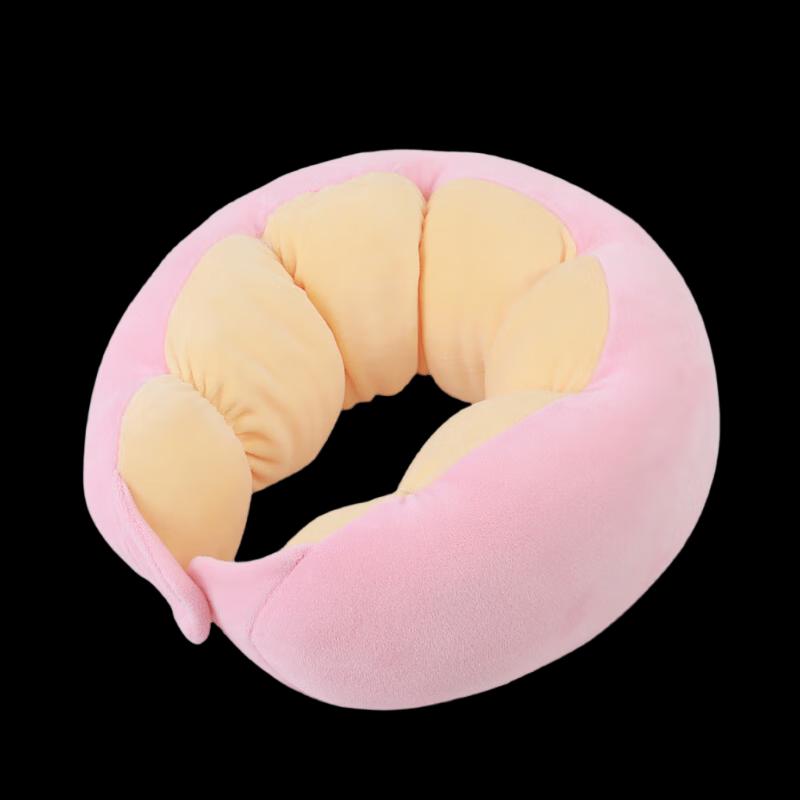 NuFeng Plush U-shaped Travel Neck Pillow