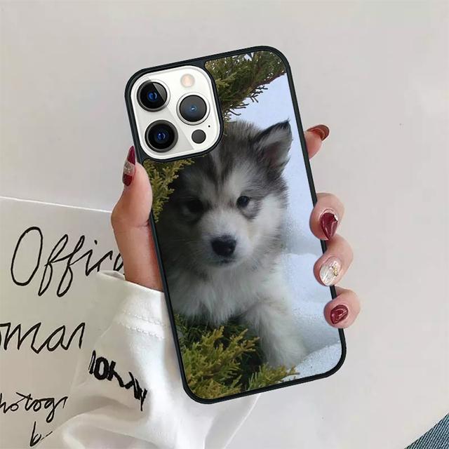 cute Husky baby Skin Coque Shell For iPhone 17 Air 15 16 14 13 12 Pro Max 11 Pro Max Plus Phone Case Cover