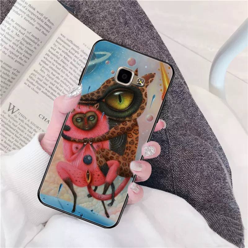 Fear Wallpaper Phone Case For Samsung Galaxy A51 A50 A71 A21s A31 A41 A10 A20 A70 A30 A22 A02s A13 A53 5G Cover Coque