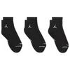 Air Jordan Everyday Ankle Socks 'Black White' Unisex DX9655-010