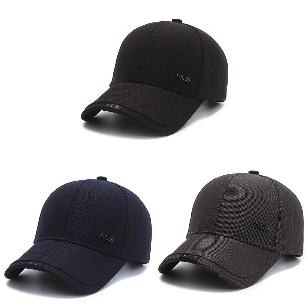 Casual Mens Adjustable Baseball Cap With Sunblock For Fall Winter Season