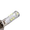 1 Pcs 12v 6000k Dc 5630 Smd 10 Led H1 Car Lamp Fog Driving Light Bulb Headlight Driving Bulb Auto Accessories