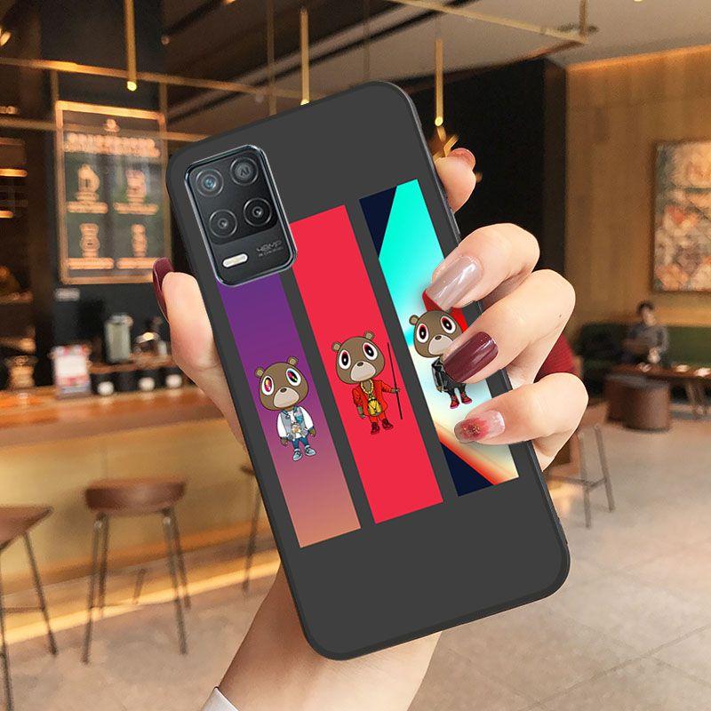 Kanye West Graduation Bear Shell Phone Cover For Oppo Realme 8Pro 6PRO 6i 7pro 9i 9pro C11 C21Y C21 C25Y C25S C3 Q3S XT Cases