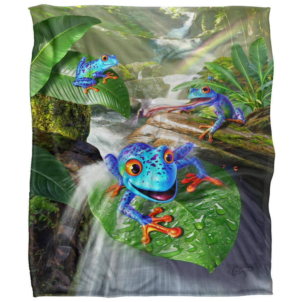 JQ Licensing Jlo Silky Frog Supersoft Blanket