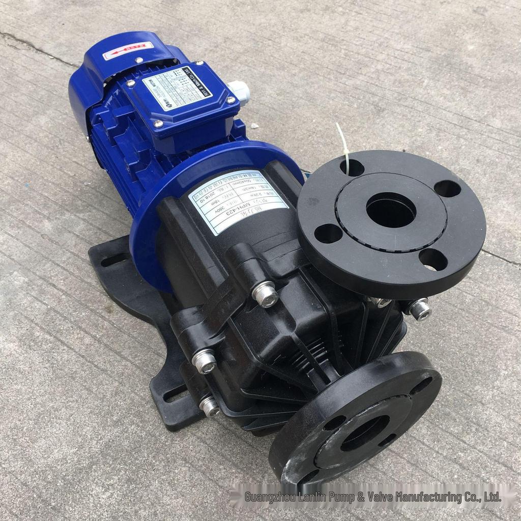 Seria MP-15R: Pompă magnetică rezistentă la acizi și alcalii pentru recircularea apelor uzate de galvanizare