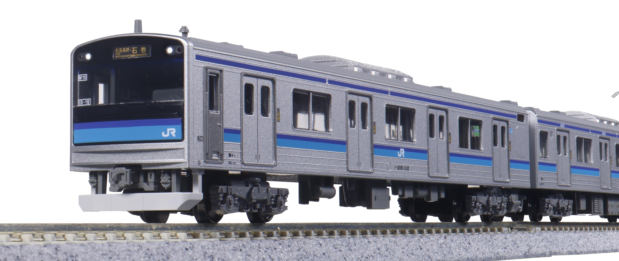 

KATO N Gauge Серия 205 3100 Цвет линии Сэнсэки (Одинарный пантограф) Набор из 4 вагонов, Модель поезда, 10-2102