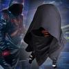 Cyberpunk Witch Hat Medieval Hooded Cape for Halloween Cosplay Role-playing Clothes Hooded Cloak