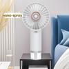 Portable Mini Misting Fan Strong Wind Water Spray Mist Fan Handheld Misting Fan  Daily Use