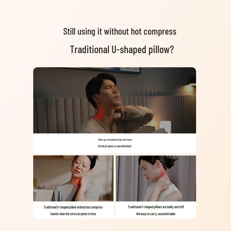 SKG N1 Deluxe U-shaped Heating Neck Massager Pillow