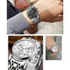 KIMSDUN Men's Watches Luxury Original Quartz Watch for Man Waterproof Luminous Date Stainless Steel Chronongraph Fashion