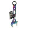 SK11 (SK11) SPIDER Gear Wide Adjustable Wrench Rainbow Colored Titanium Wide Mouth Width 30mm SPD-30GMP