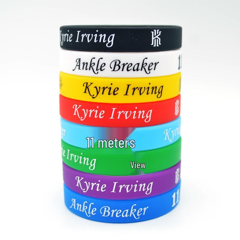 Braccialetti in Silicone da Stella NBA: Kobe, LeBron, Curry, Irving, Durant - Braccialetti per Fan di Basket e Calcio
