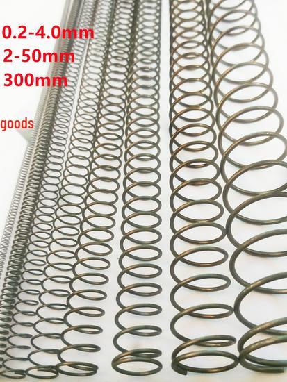 

Настраиваемые пружины сжатия: 1.2x6мм до 20x300мм 1.2*11*300