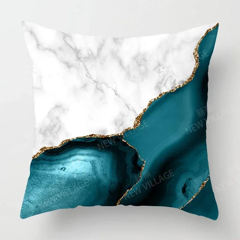 Modern Abstract Green Cushion Cover Home Decor Pillow Cover Sofa Throw Pillow Cover
