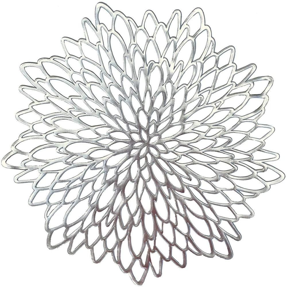 

4/6/8 шт ПВХ подставки для обеденного стола полые подставки под чашки коврики для стола 10CM&4 Pcs