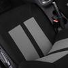 AUTOYOUTH Automobiles Seat Covers Full Car Seat Cover T-shirt Style Car Seat Covers Full Set Gray Cloth - Universal