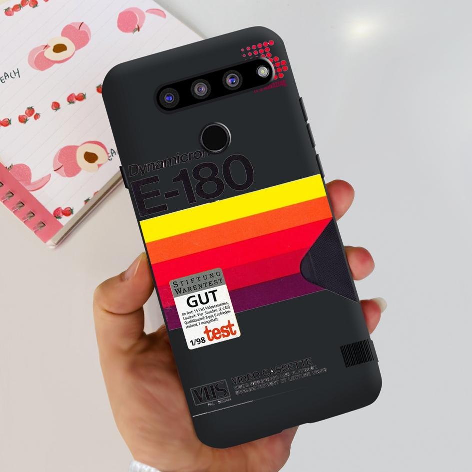 For LG V35 ThinQ Case Cover For LG V40 V50 V50S ThinQ Shockproof Silicone Cases Fashion Flower Soft Funda For LGV50 ThinQ Bumper