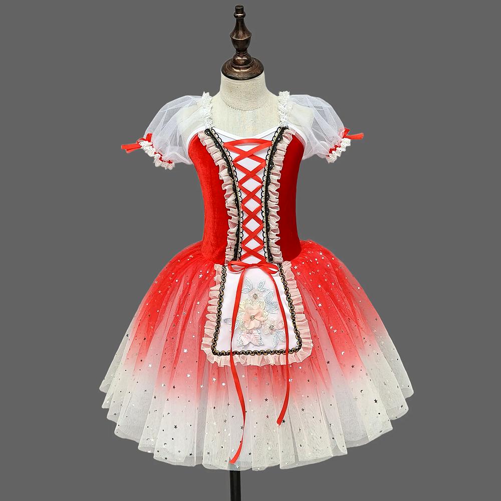 Children's Ballet Skirt Girls' Dance Skirt Campus Dance Programs Ballet Dancer Costumes Stage Collective Performance Costumes