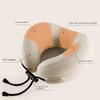 Ergonomic U-shaped Travel Pillow Slow Rebound with Storage Bag Office Nap Pillow Soft Comfortable Neck Cushion Travel