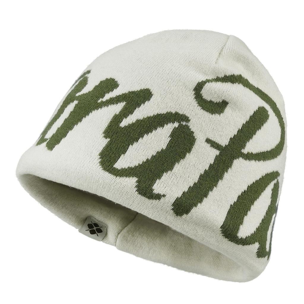 Clape Knit Cap for Autumn and Warm with a Large Sizes and Suitable for Sports and Beanie Cap Men's Winter, Double-Layered Construction, Available,
