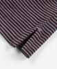 FRIZMWORKS Thin Stripe Half Tee _ Red Bean