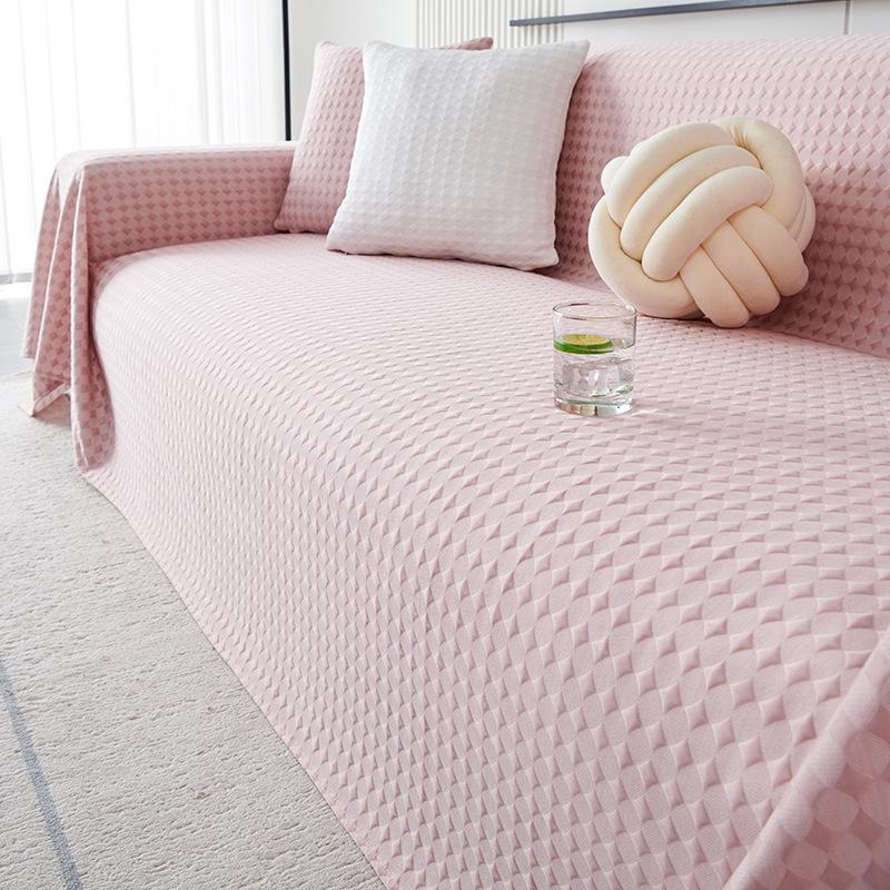 Tapis de canapé sensation fraîcheur d'été Housse de canapé intégrale Housse de canapé simple neuve en tissu 180*130cm