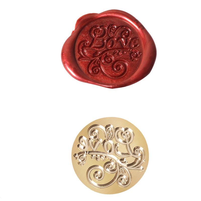 DIY Retro Sealing Wax Seal stamp Happy Birthday Antique Wooden Sealing Scrapbooking Sollos stempel Craft personalised wood stamp