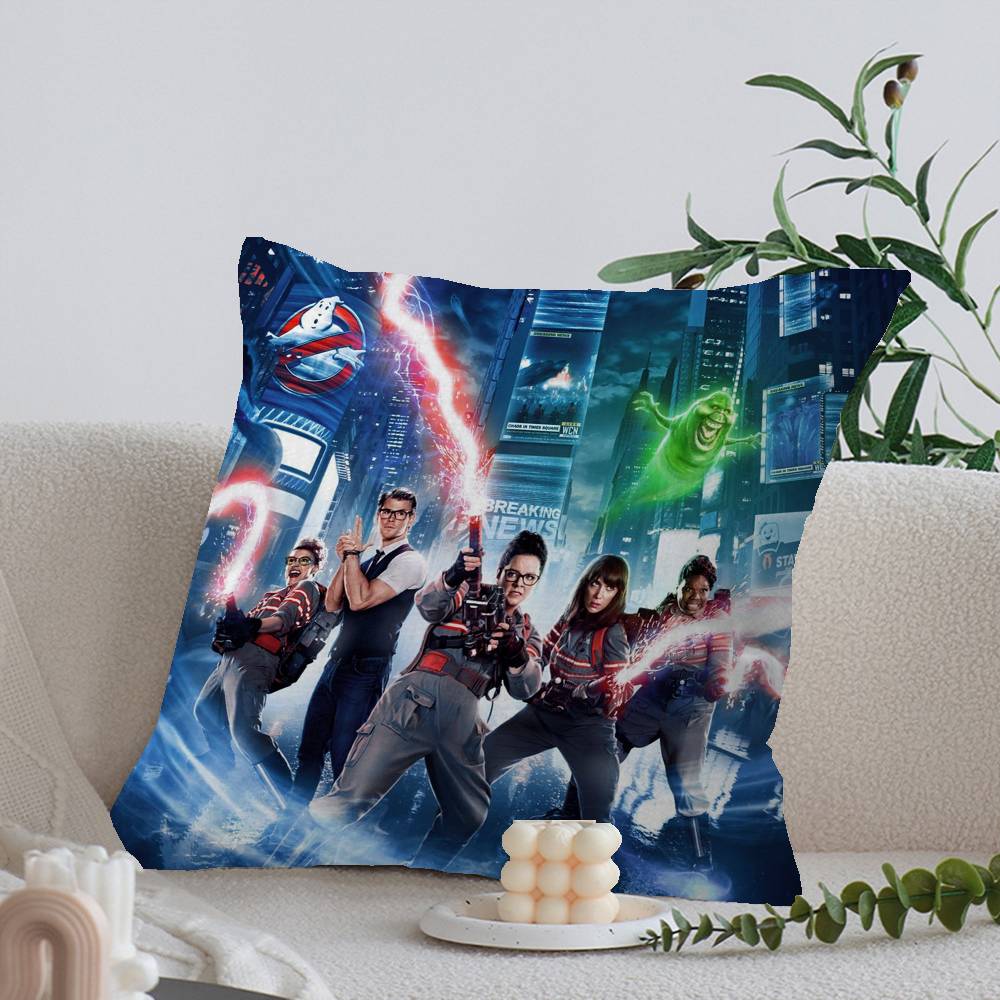 Classic G-ghostbusters Movie Pillow Cover Sofa Cushion Cover Home Room Decoration Children Gift