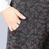 Middle-aged and elderly women's clothing fleece thickened thermal pants mother winter leggings trousers grandma cotton pants age 0