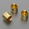 Preffair RCA Protective Set of 8 Caps, Gold-Plated Brass,