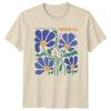 Be Proud Of Your Progress Unisexs TShirt Floral Quote Motivation
