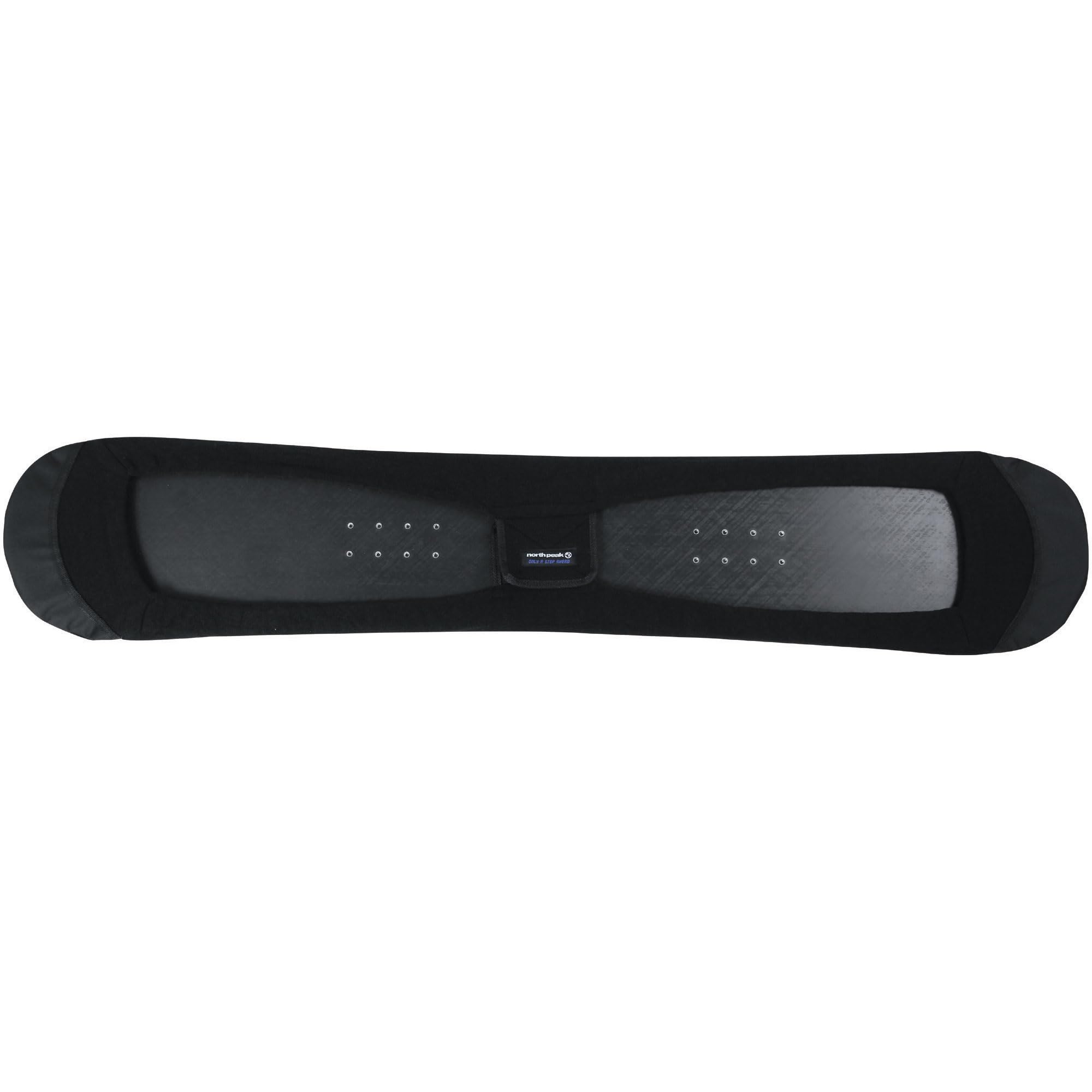 

Чехол для сноуборда North Peak Knit Sole Cover для детских и юниорских сноубордов, совместимый со сноубордами 90-120 см, NP-5460 BK (90-120см)