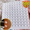 Wholesale Silicone Furniture Dots Self-Adhesive Clear Door Stop Rubber Damper Buffer Cabinet Bumpers Cushion Protective Pads