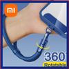 Xiaomi 360 Grad drehbare Handy-Handgelenkschlaufen Verstellbares kurzes Handy-Lanyard mit Befestigungslasche für IPhone Samsung Hängende Kordelclip