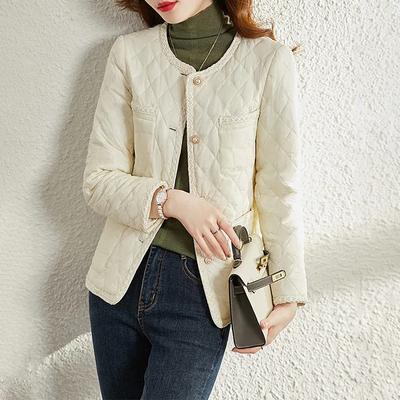 High Quality Women Cotton Jacket 2023 Autumn Winter Lightweight Short Women Parkas Female Cotton Padded Warm Outcoat