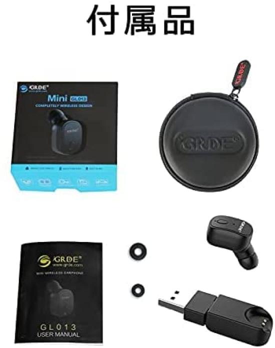 Tongotdi Sem Fio Bluetooth Único para Esquerdo ou Direito Fones de Ouvido com Cancelamento de Ruído com 12 Horas Contínuas 100mAh USB Magnético IPX4 Ideal para e Inclui