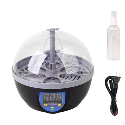 6 Egg Hatchery Temperature & Humidity Control Mini MultiBird Use Digital Fowl Hatcher