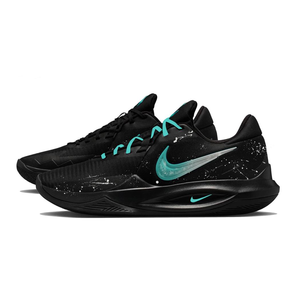 Nike Precision 6 Cyan Ink Swift Shadow Moisture Wicking Abrasion Resistant Breathable Slip Resistant Low top IO7605-040(Team861-)