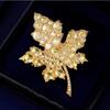 The Golden Maple Brooch Is Exquisite and Versatile. The Maple Leaf Corsage Features A Light Luxury and Niche Design