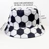 Unisex Sports Bucket Hat Packable Convertible Polyester Fisherman Cap For Football Fan And Outdoor Sports Activities