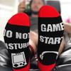 Original Mid-Calf Cotton Letter Socks: Non-Slip, Customizable Floor Socks.