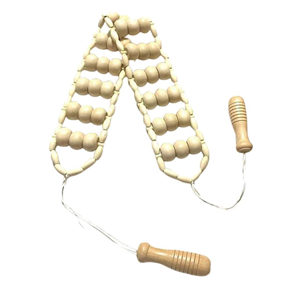 Pull Back Wooden Massager, Easy To Operate, Manually Open The Back Strip, Massage The Meridians, Cervical Vertebrae, And Use A Roller
